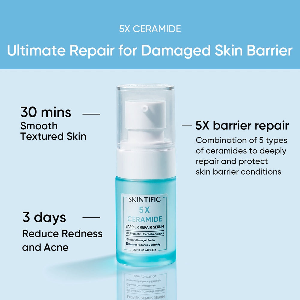 SKINTIFIC 5X Ceramide Skin Barrier Repair Serum 20ml