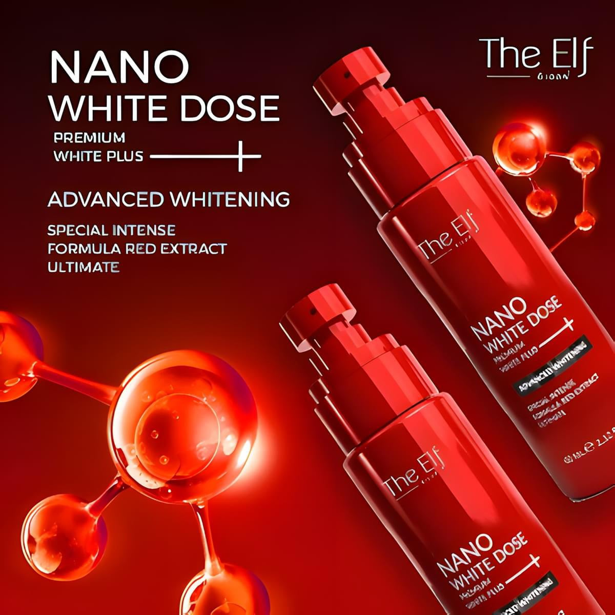 The Elf Nano White Dose Premium White Plus Body Serum 60ml