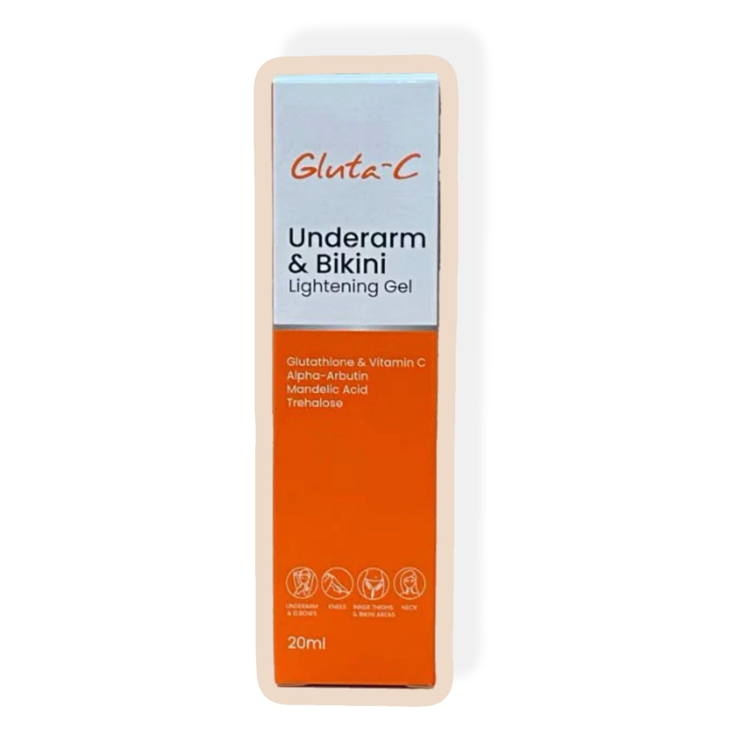 Gluta-C Intense Whitening Underarm & Bikini Lightening Gel 20ml