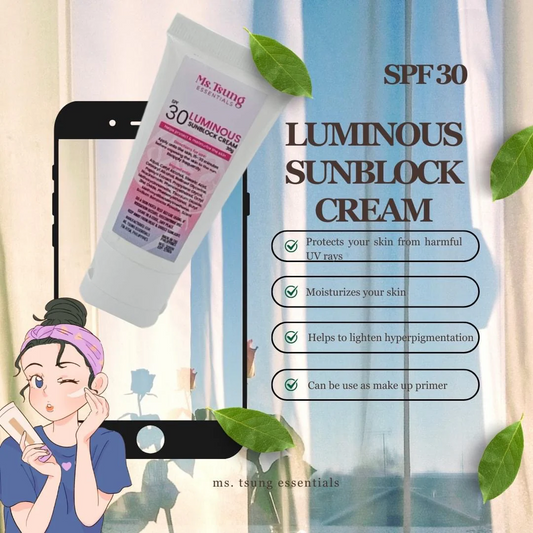 Ms. Tsung SPF30 Luminous Sunblock Cream 30g