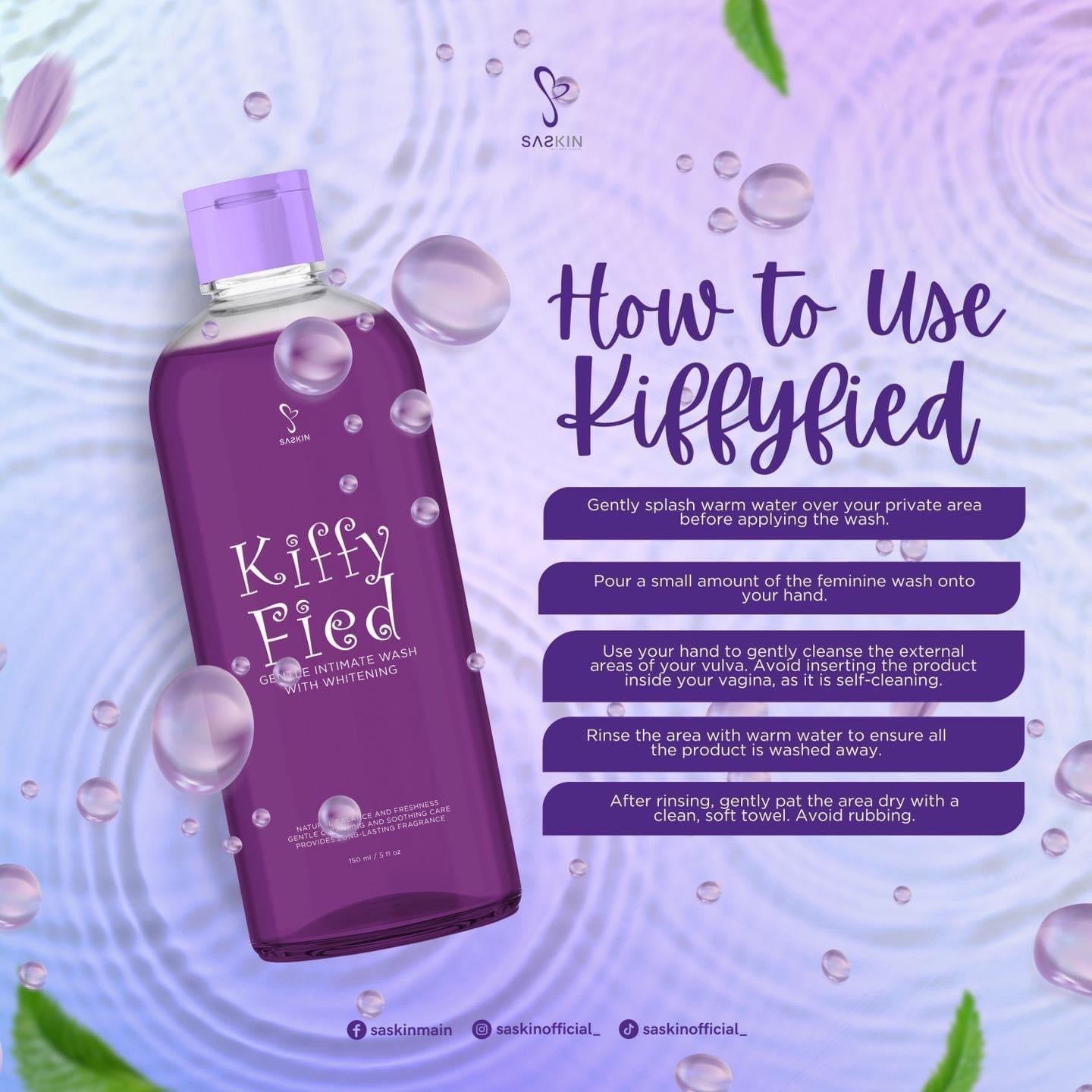 Kiffy Fied Gentle Intimate Wash with Whitening 150ml