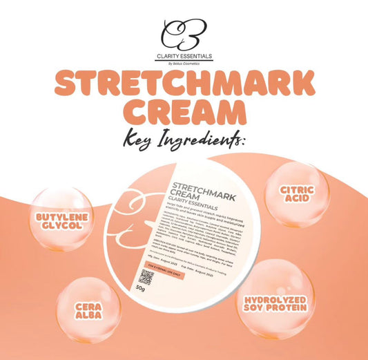 Clarity Essentials Stretchmark Cream 50g