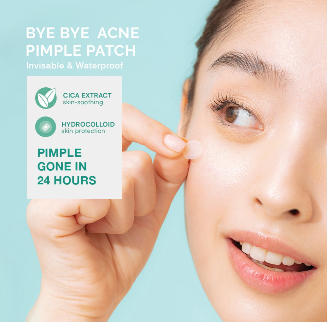 Seoul White Korea Zit Zappier Clear & Bright Invisible Hydrocolloid Pimple Patch 12 patches