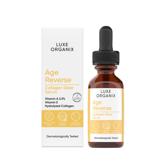 Luxe Organix Age Reverse Collagen Glow Serum (Choose a Size)