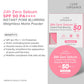 Luxe Organix 24H Zero Sebum Instant Pore Blurring Weightless Matte Powder SPF 50 PA++++ Translucent 15g