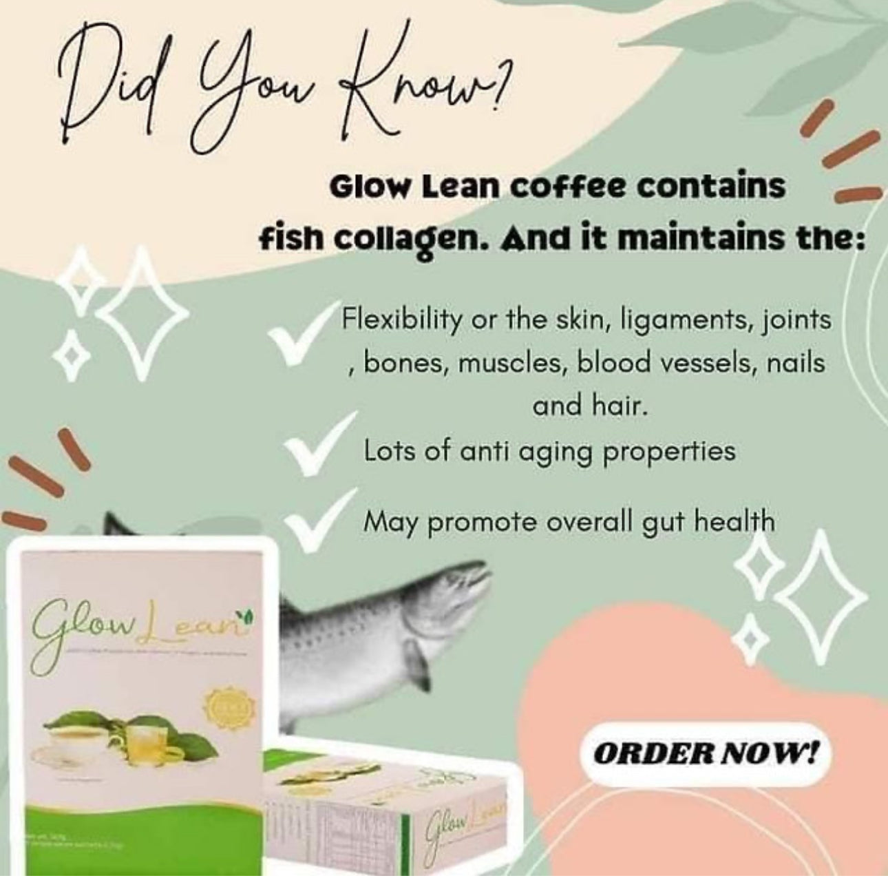 Glow Lean Coffee  by Gorgeous Glow 7s