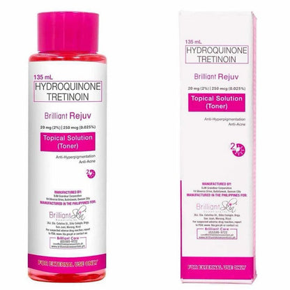 Brilliant Skin Hydroquinone Tretinoin Toner