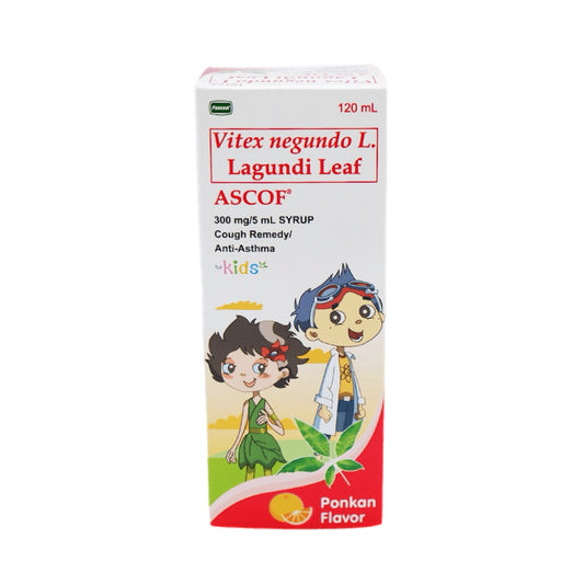 ASCOF Lagundi Syrup 120ml (Ponkan Flavor)