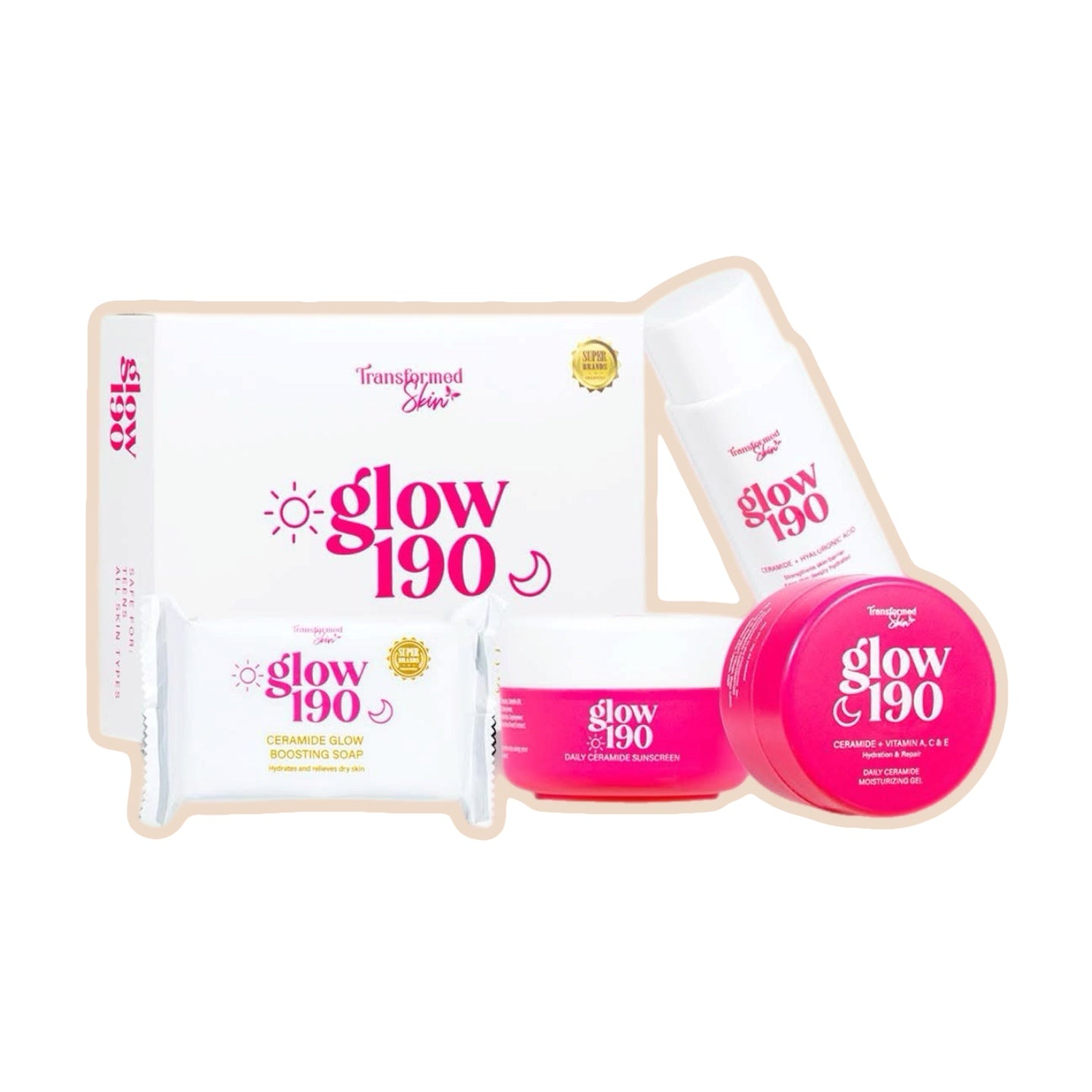 Transformed Skin Glow 190 Maintenance Set