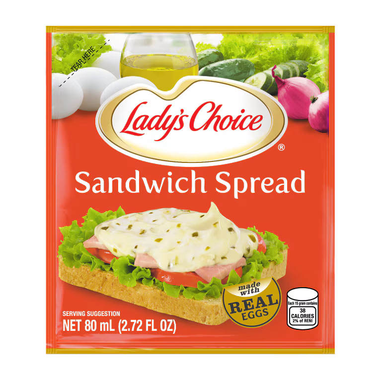 Lady’s Choice Mayonnaise & Spread 80ml (Choose a Variant)