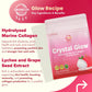 Crystal Glow Lychee Collagen &
Glutathione Drink 10s (New Packaging)