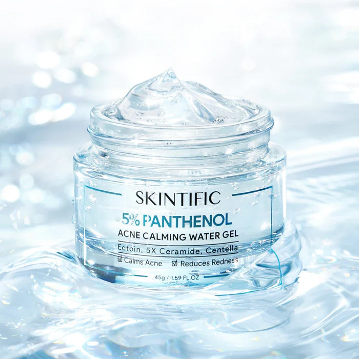 SKINTIFIC 5% Panthenol Acne Calming Water Gel Moisturizer 45g