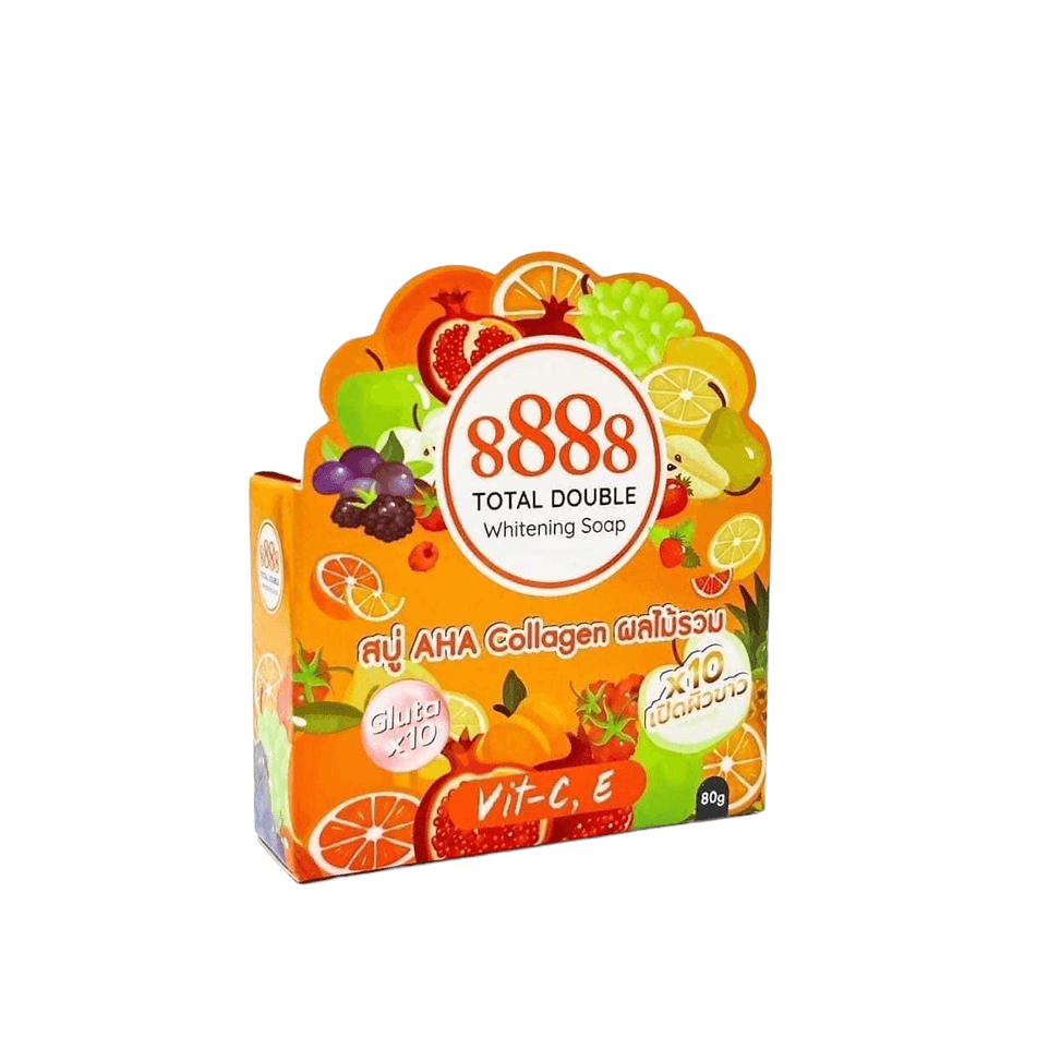 8888 Total Double Whitening Soap 80g