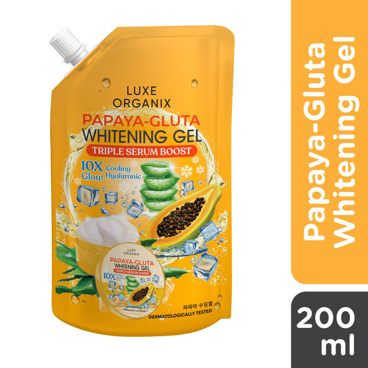 Luxe Organix Papaya-Gluta Whitening Gel 200ml