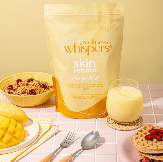 Wellness Whispers Skin Reboot Mango Milk 10s