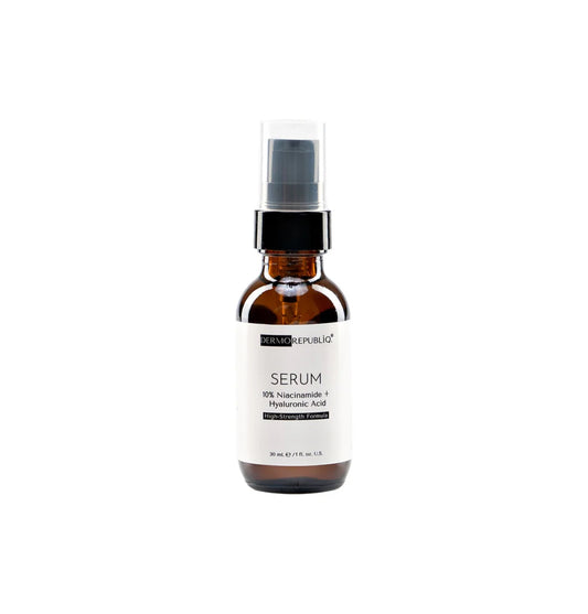 Dermorepubliq 10% Niacinamide + Hyaluronic High-Strength Formula Serum 30ml