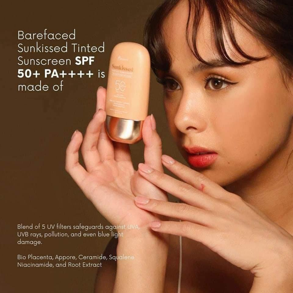 Barefaced Sunkissed TINTED Sunscreen SPF 50 PA++++ 50g