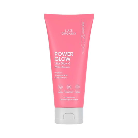 Luxe Organix Power Glow Creamy Whip Cleanser 150ml