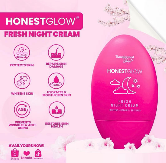 Transformed Skin Honest Glow Night Cream 50g