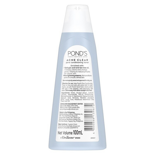 Pond's Acne Clear Pore Conditioning
Toner 100ml