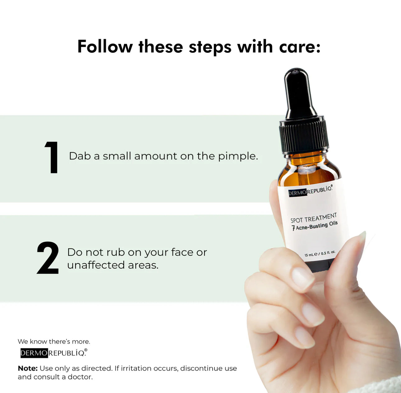 Dermorepubliq Spot Treatment - 7 Acne-Busting Oils Serum 15ml