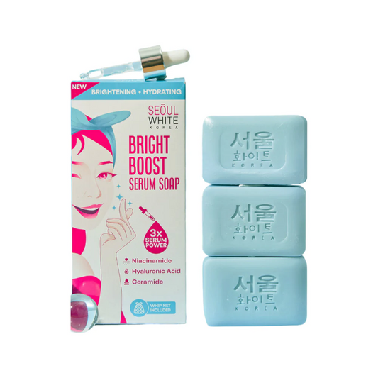 Seoul White Bright Boost Brightening + Hydrating Serum 90g x 3