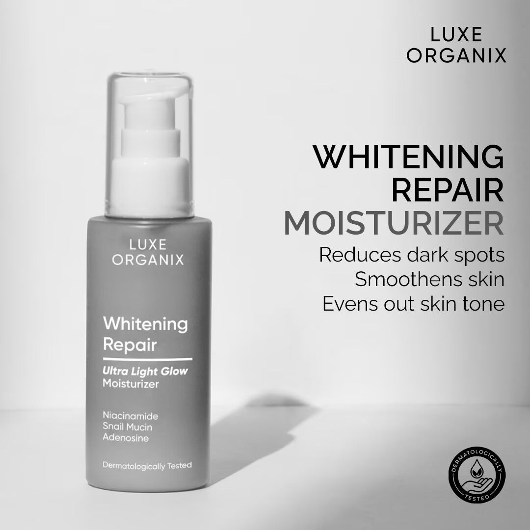 Luxe Organix Whitening Repair Ultra Light Glow Moisturizer 80ml