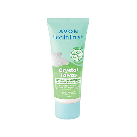 Avon Feelin' Fresh Quelch Crystal Tawas AntiPerspirant Deodorant Cream 55g