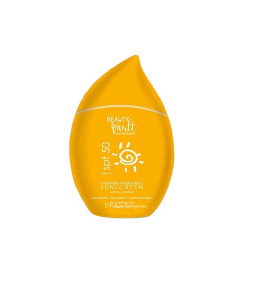 Beauty Vault Premium Hydrating Sunscreen SPF50