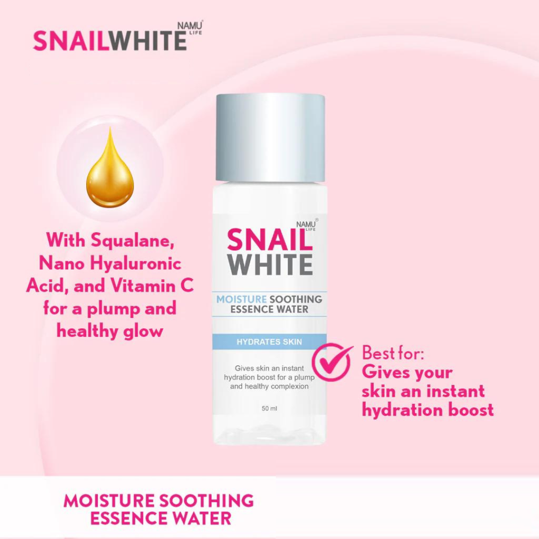 SNAILWHITE Moisture Soothing Essence Water 50ml