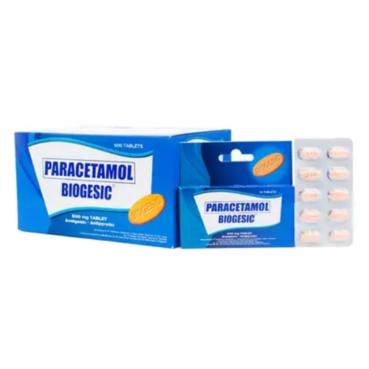 Biogesic Paracetamol 500mg (10 tablets)