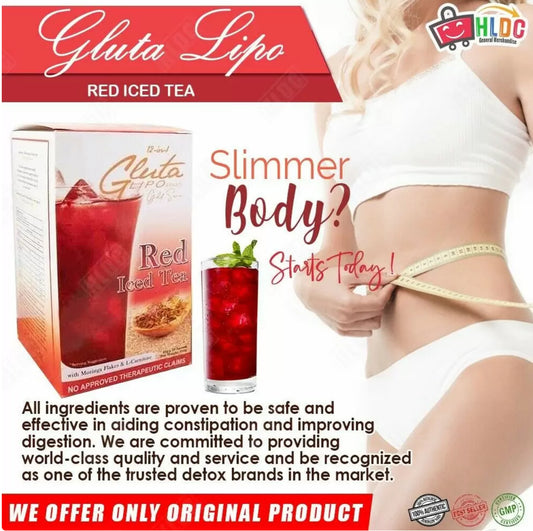 Glutalipo Red Iced Tea 10s