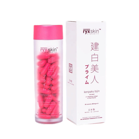 RyxSkin Kenpaku Bijin Prime (Glutathione,Collagen & Vitamin C) 62 Capsules