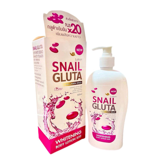 Snail Gluta Collagen Gold Lotion x20 Whitening 500ml