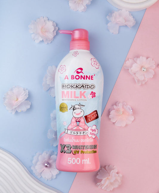 A Bonne’ Hokkaido Milk Whitening Lotion 500 ml