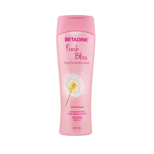 Betadine Fresh Bliss Daily Feminine Wash (Pink Pleasure) 250ml