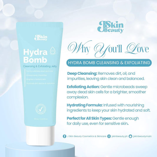 JSkin Hydra Bomb Cleansing & Exfoliating Jelly 75ml