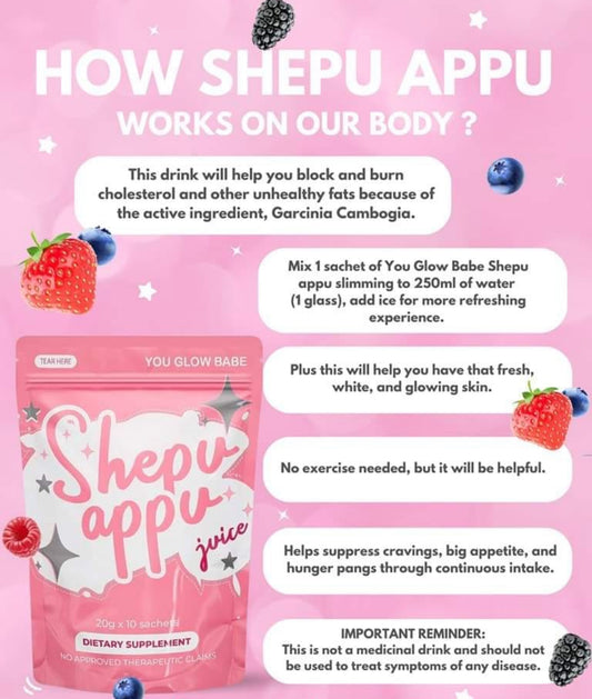 Shepu Appu (Shape Up) Juice 10 sachets