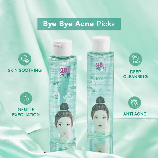 Seoul White KoreaBye Bye Acne Serum Toner 150ml