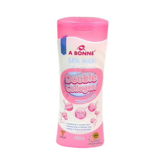 A Bonné Spa Milk Power Salt Scrub with Double Collagen 320g