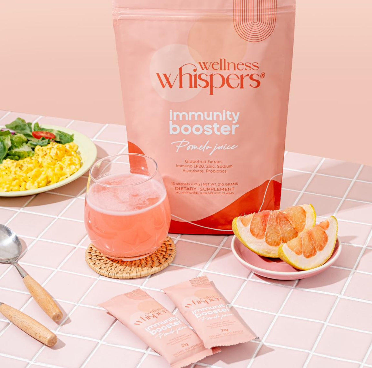 Wellness Whispers Immunity Booster Pomelo Juice 10s