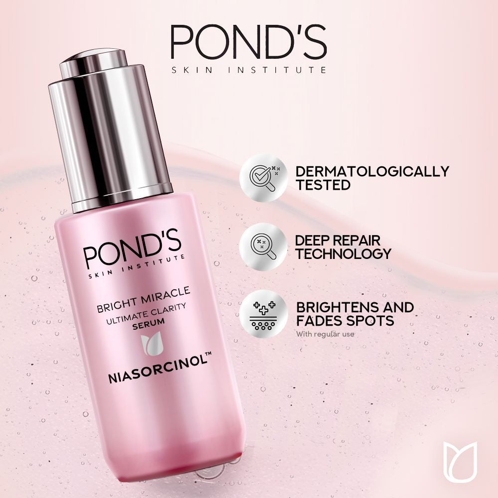 Pond's Bright Miracle Ultimate Clarity Serum Niasorcinol  30g