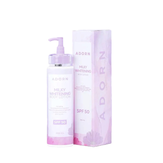 Adorn Milky Whitening Body Lotion SPF50 200ml