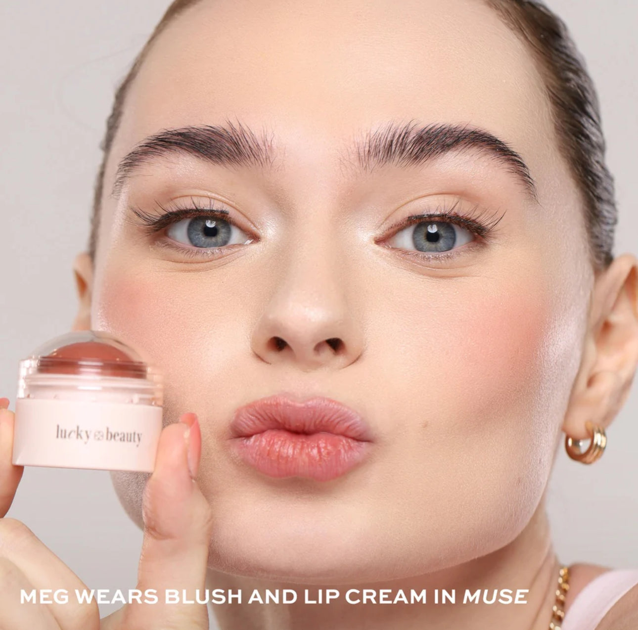 Lucky Beauty Blush & Lip Cream