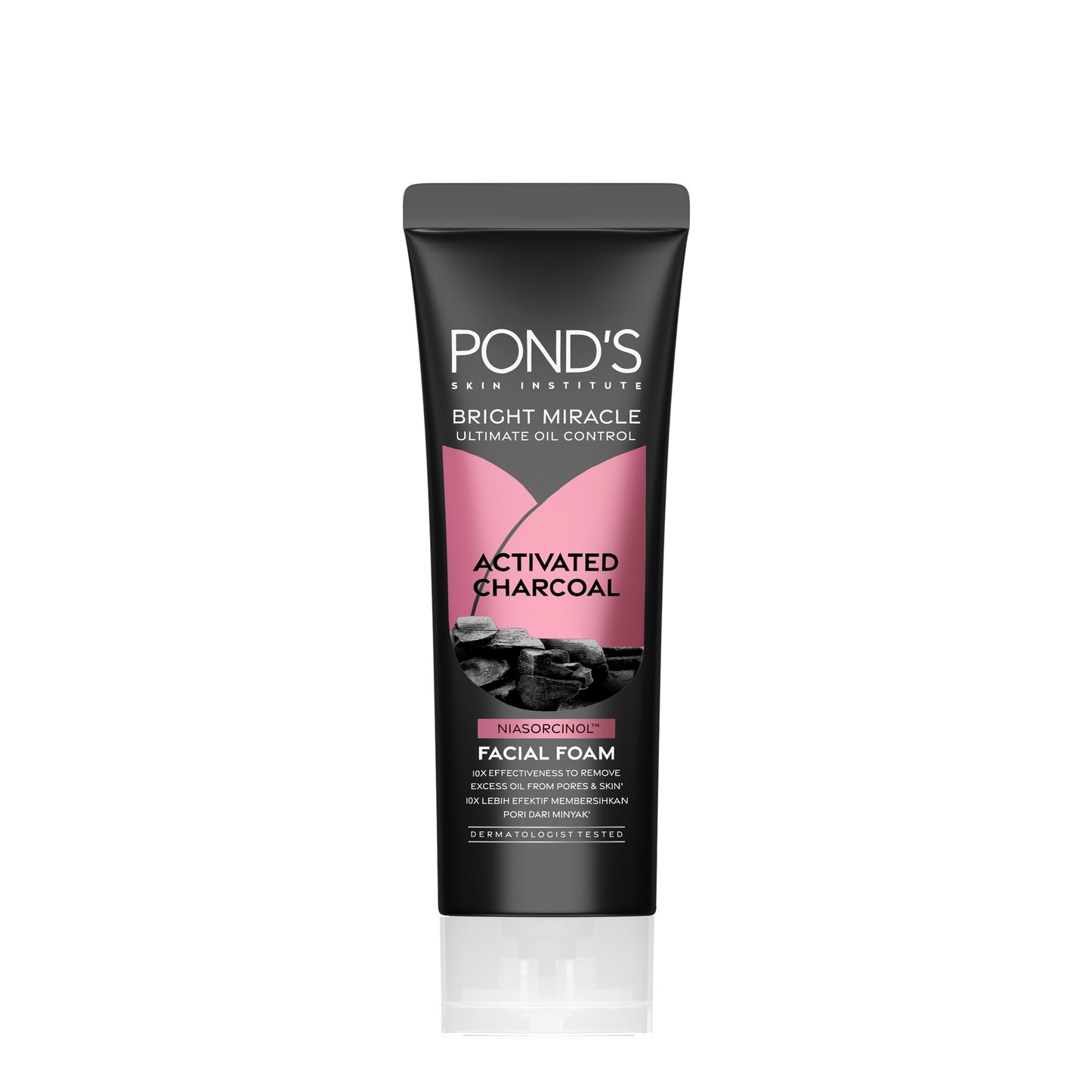 Pond’s Bright Miracle Ultimate Oil Control Activated Charcoal Niasorcinol Facial Foam 100g