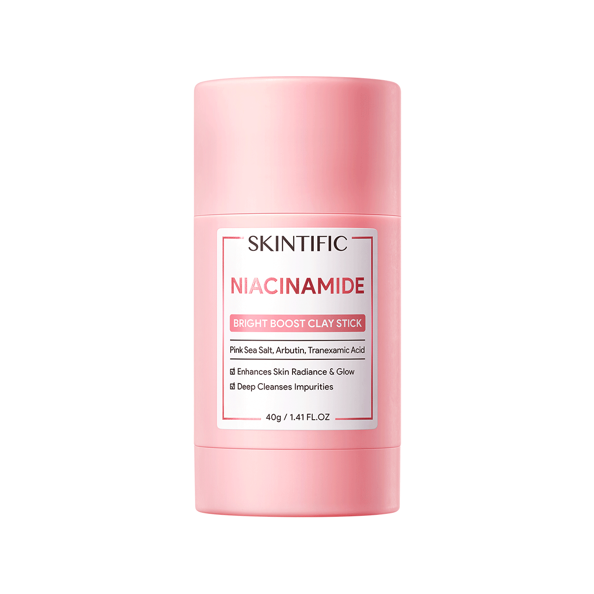 SKINTIFIC Niacinamide Bright Boost Clay Stick