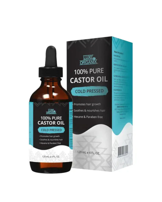Luxe Organix 100% Castor Oil Drops 120ml