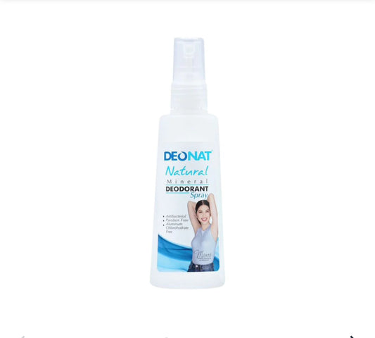 Luxe Organix DEONAT Natural Mineral Deodorant Spray 100ml