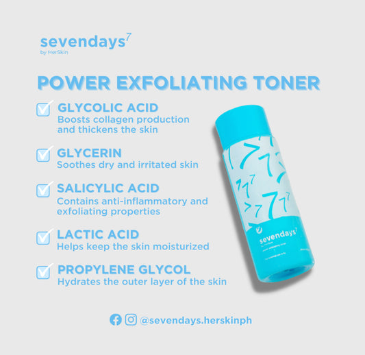 HerSkin SEVENDAYS Power Exfoliating Rejuvenating Set