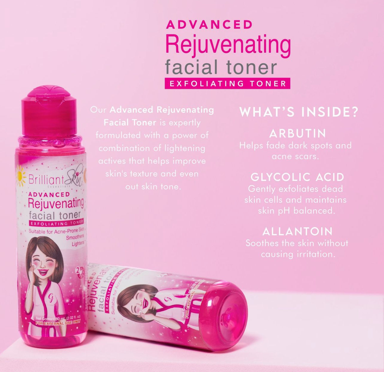 Brilliant Skin Advanced Rejuvenating Facial Toner 135ml